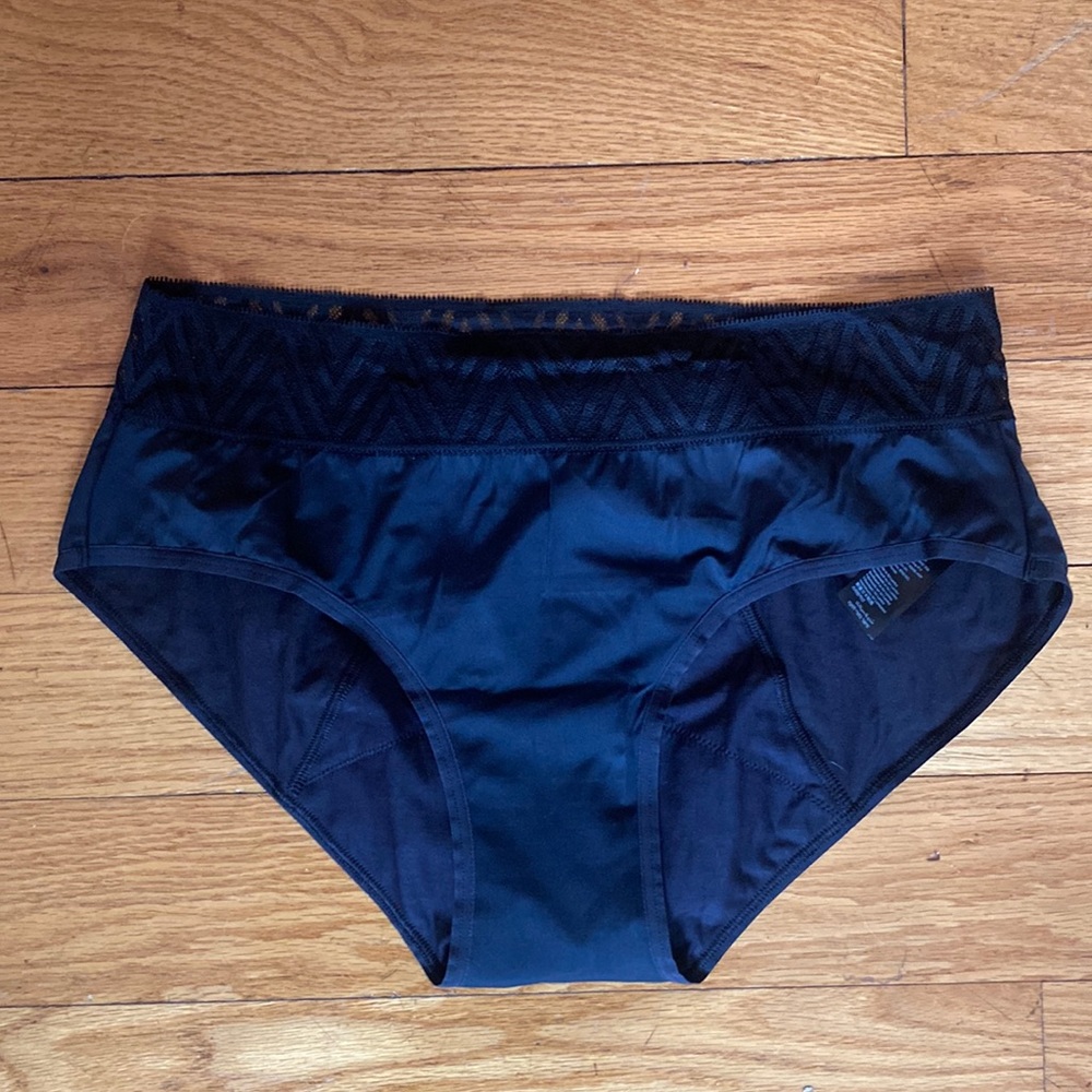 Thinx - Classic Hiphugger (Black) Brand New Without Tags